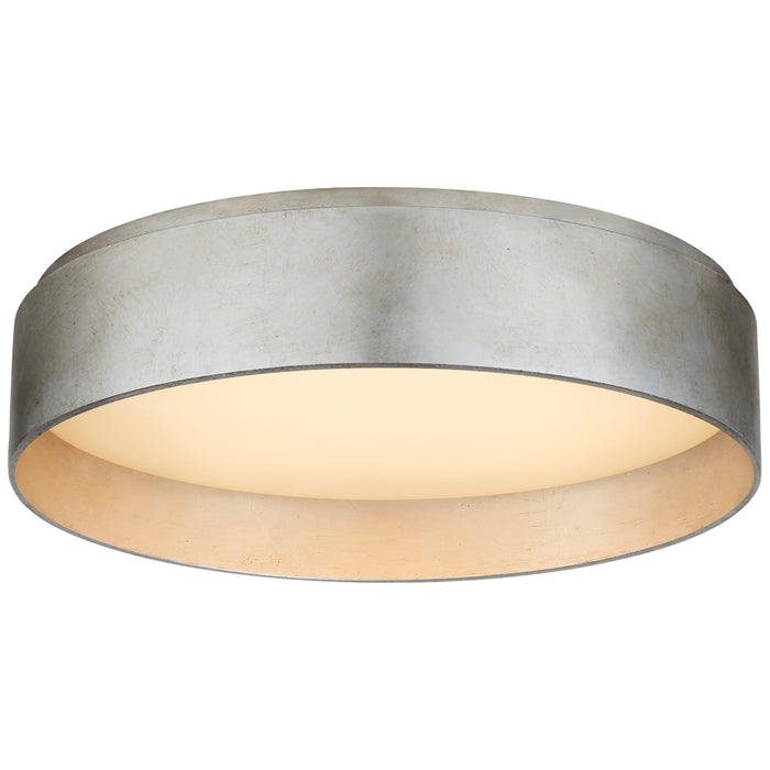 Visual Comfort Signature S 4042BSL LED Flush Mount, Burnished Silver Leaf