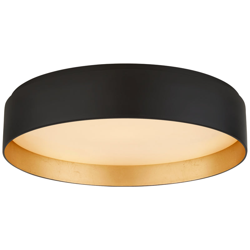 Visual Comfort Signature S 4043BLK LED Flush Mount, Matte Black