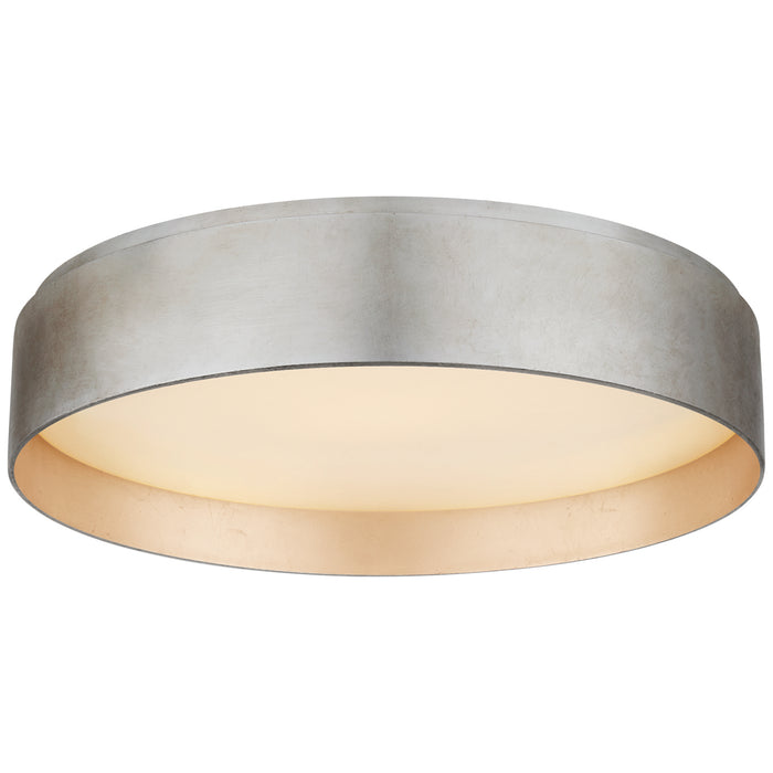 Visual Comfort Signature S 4043BSL LED Flush Mount, Burnished Silver Leaf