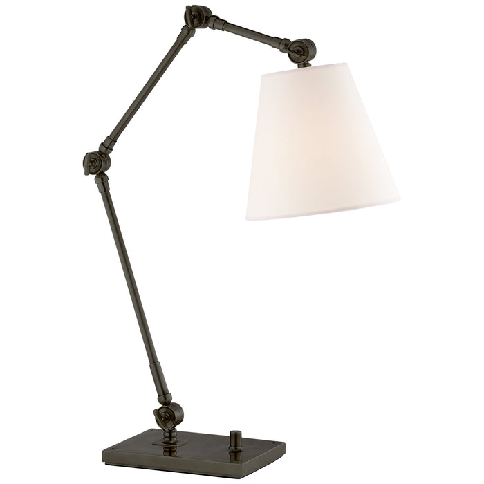 Visual Comfort Signature SK 3115BZ-L One Light Table Lamp, Bronze
