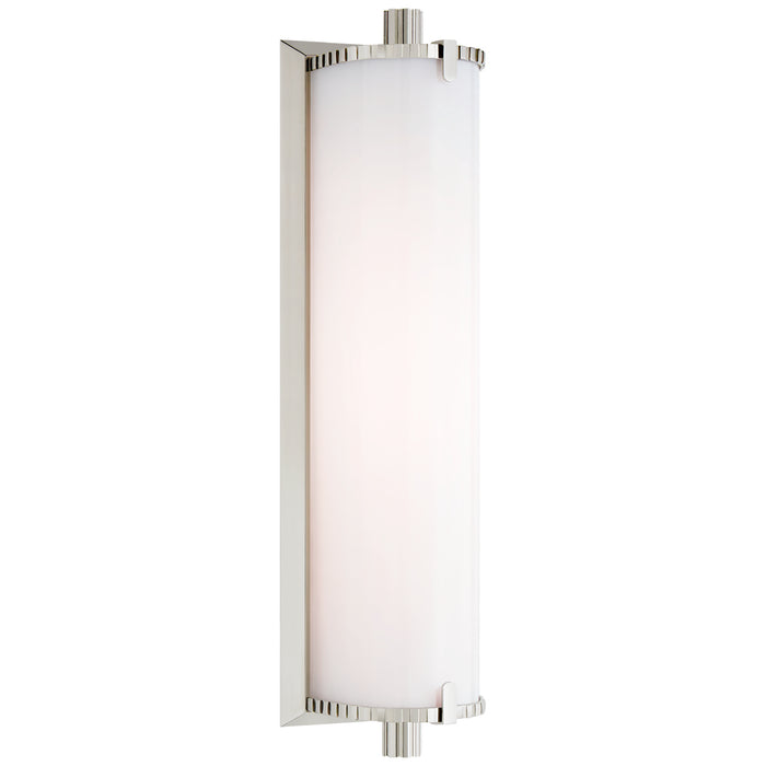 Visual Comfort Signature TOB 2192PN-WG LED Bath Lighting, Polished Nickel