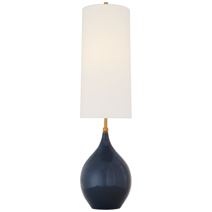 Visual Comfort Signature TOB 3684MBB-L One Light Table Lamp, Mixed Blue Brown