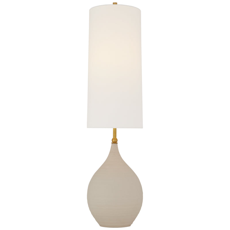 Visual Comfort Signature TOB 3684NTS-L One Light Table Lamp, Natural Shell