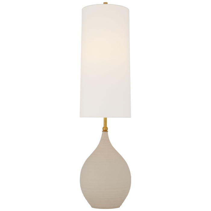 Visual Comfort Signature TOB 3684NTS-L One Light Table Lamp, Natural Shell