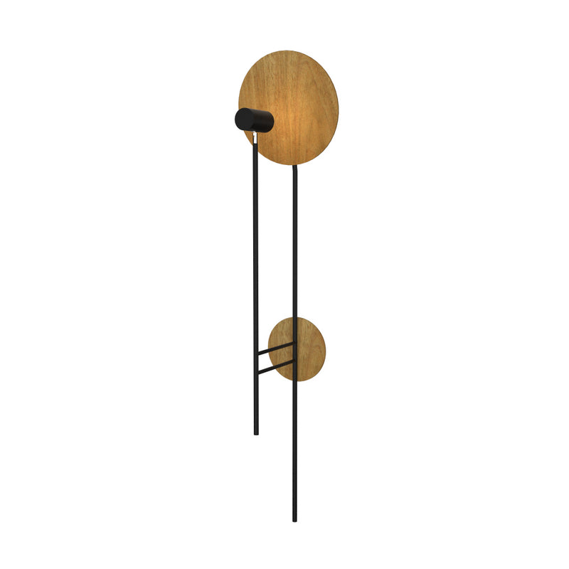 Accord Lighting 4127.09 One Light Wall Lamp, Louro Freijo