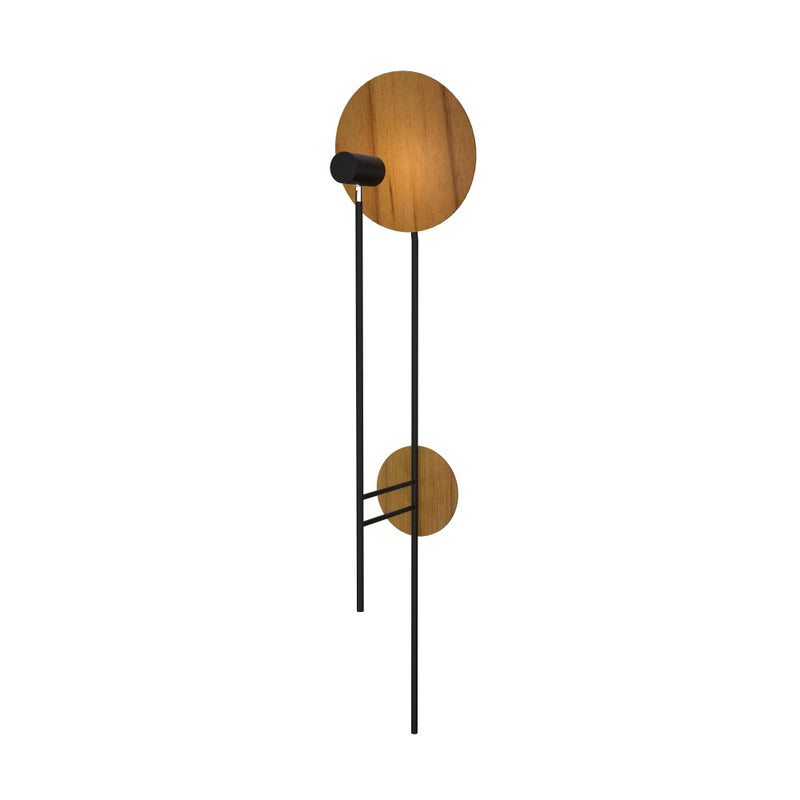 Accord Lighting 4127.12 One Light Wall Lamp, Teak