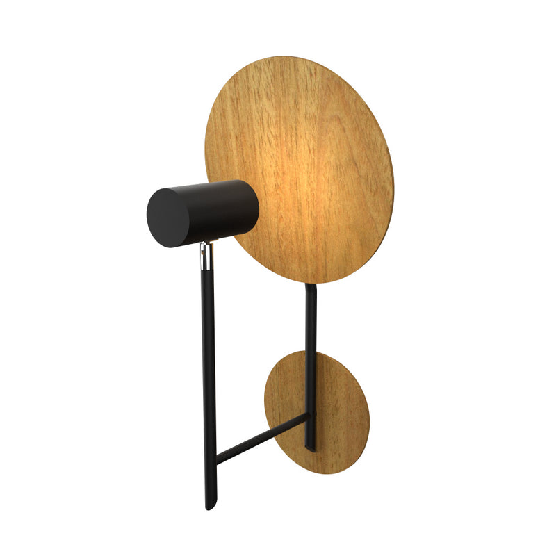 Accord Lighting 4128.09 One Light Wall Lamp, Louro Freijo