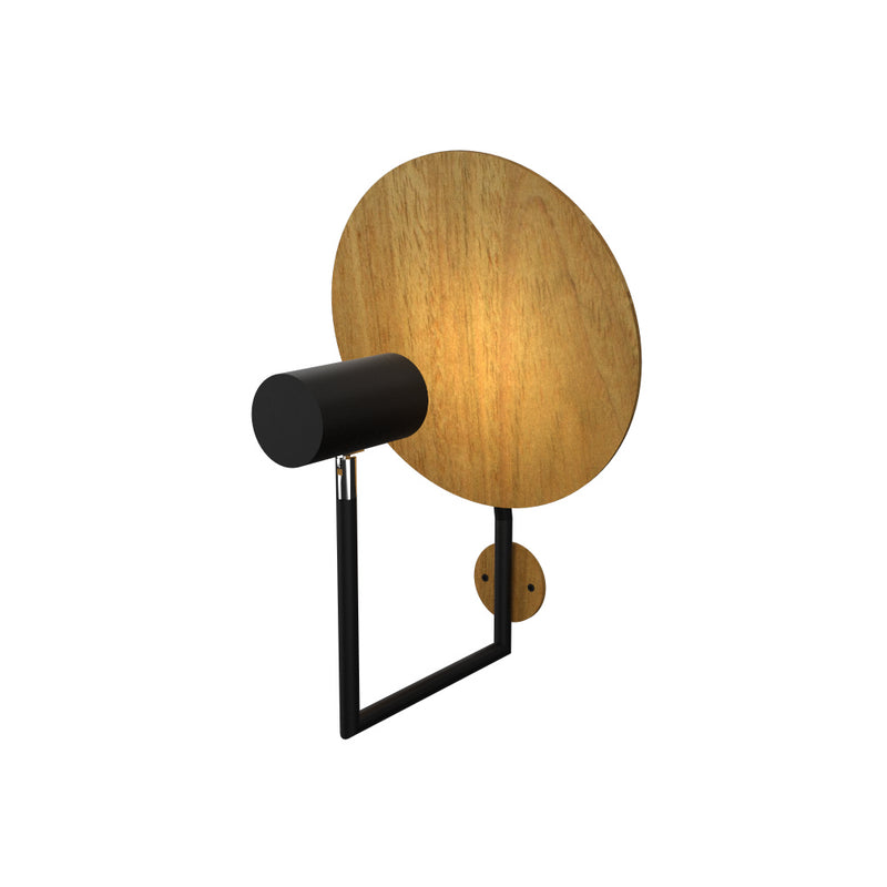 Accord Lighting 4129.09 One Light Wall Lamp, Louro Freijo