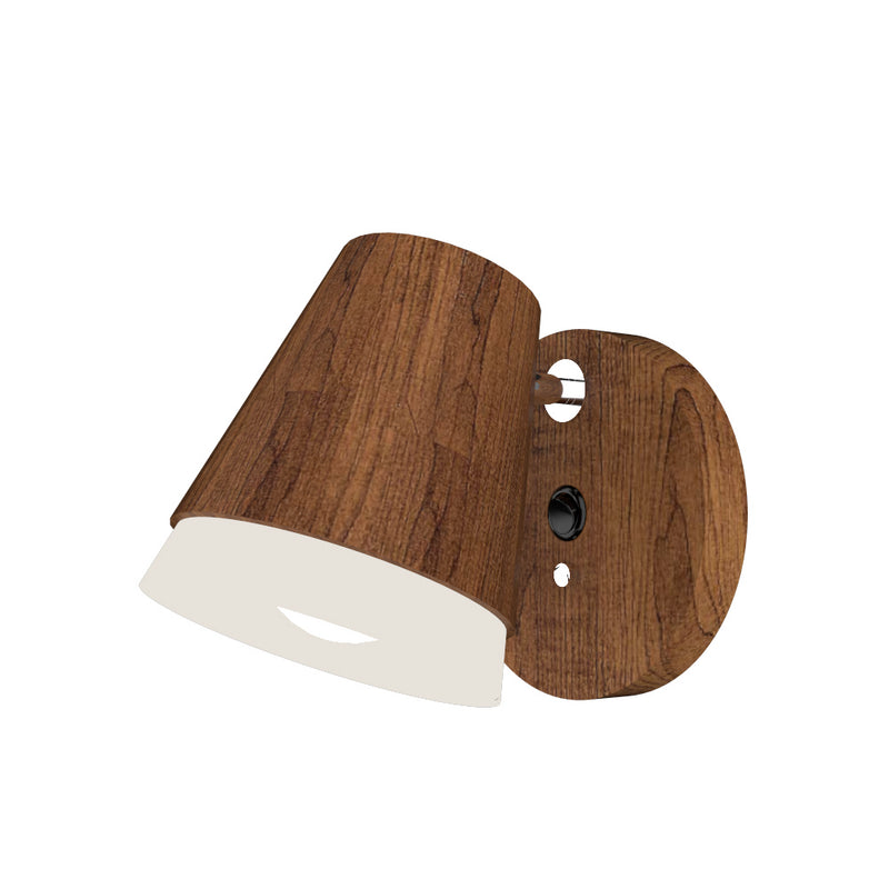 Accord Lighting 4138.06 One Light Wall Lamp, Imbuia