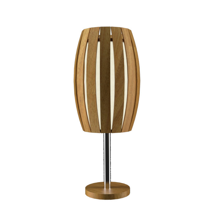 Accord Lighting 7011.09 One Light Table Lamp, Louro Freijo