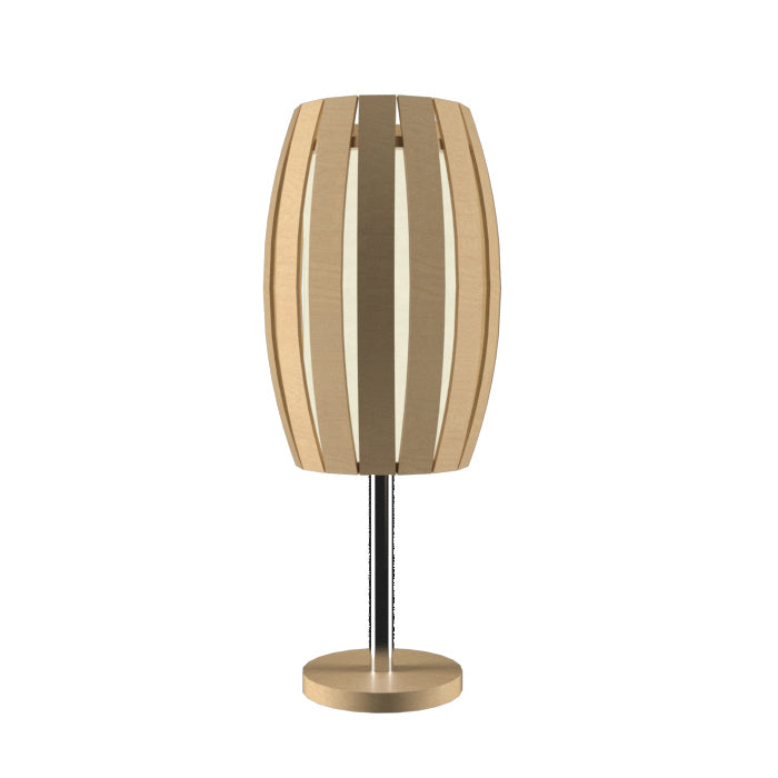 Accord Lighting 7011.34 One Light Table Lamp, Maple
