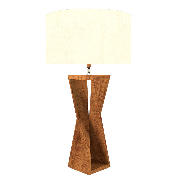Accord Lighting 7044.06 One Light Table Lamp, Imbuia