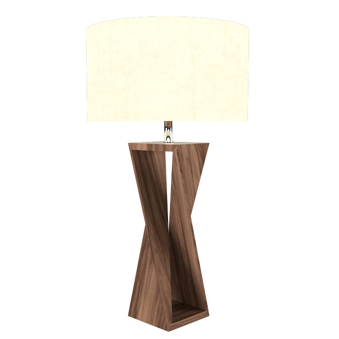Accord Lighting 7044.18 One Light Table Lamp, American Walnut