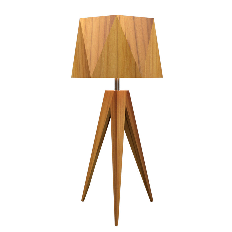 Accord Lighting 7048.12 One Light Table Lamp, Teak
