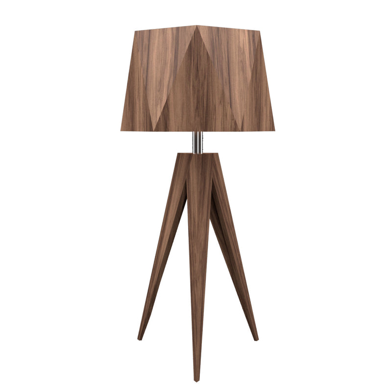 Accord Lighting 7048.18 One Light Table Lamp, American Walnut
