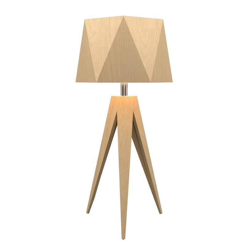 Accord Lighting 7048.34 One Light Table Lamp, Maple