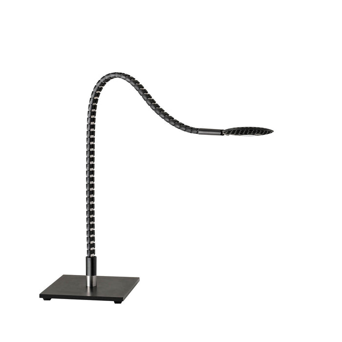 Adesso Home AD9120-01 LED Table Lamp, Black/Brushed Steel