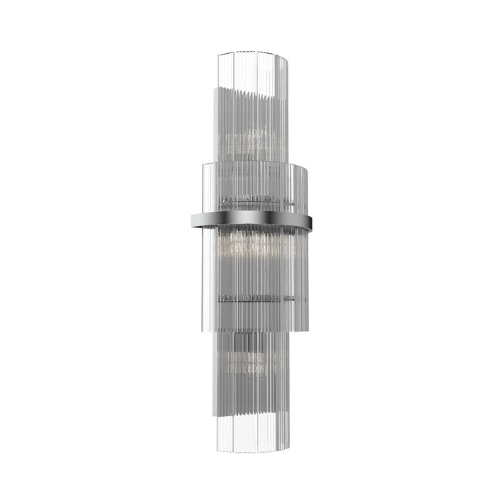 Alora WV314804PN Four Light Bathroom Fixture, Polished Nickel