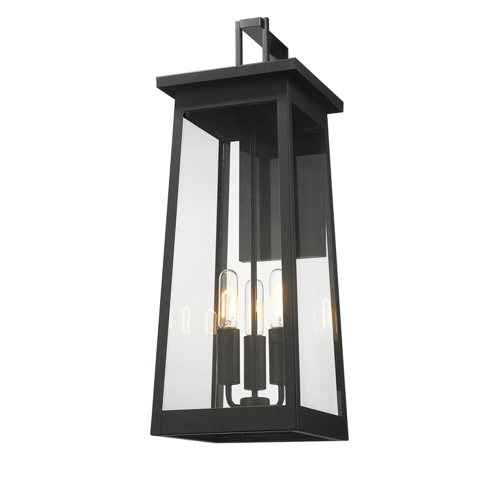 Acclaim Lighting 1222BK Three Light Wall Sconce, Matte Black
