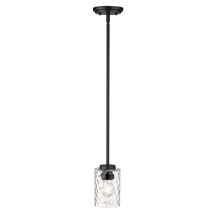 Acclaim Lighting IN20014BK One Light Pendant, Matte Black