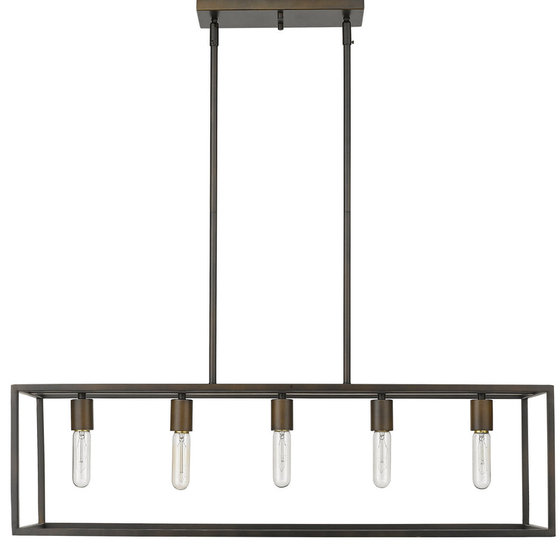 Acclaim Lighting IN21002ORB Five Light Island Pendant, Oil-Rubbed Bronze