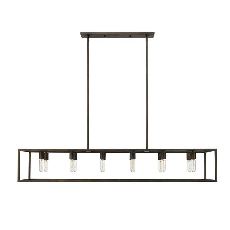 Acclaim Lighting IN21003ORB 12 Light Island Pendant, Oil-Rubbed Bronze