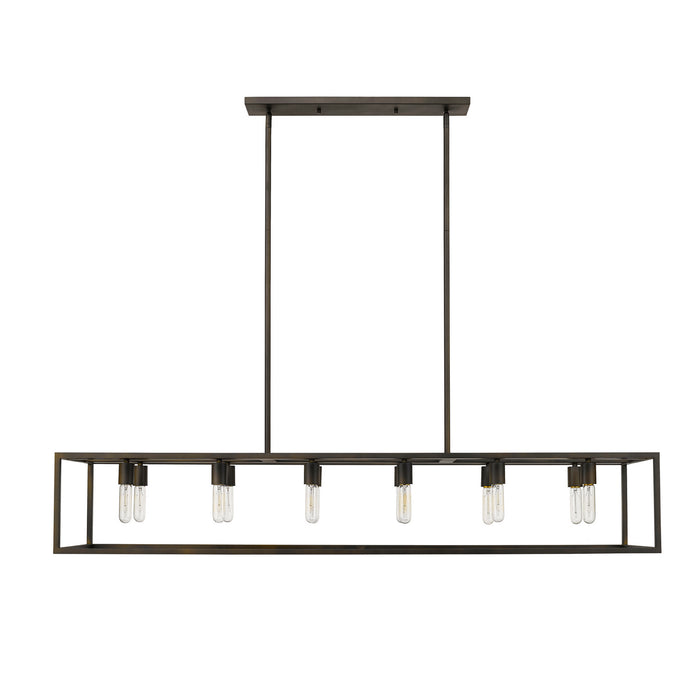 Acclaim Lighting IN21003ORB 12 Light Island Pendant, Oil-Rubbed Bronze