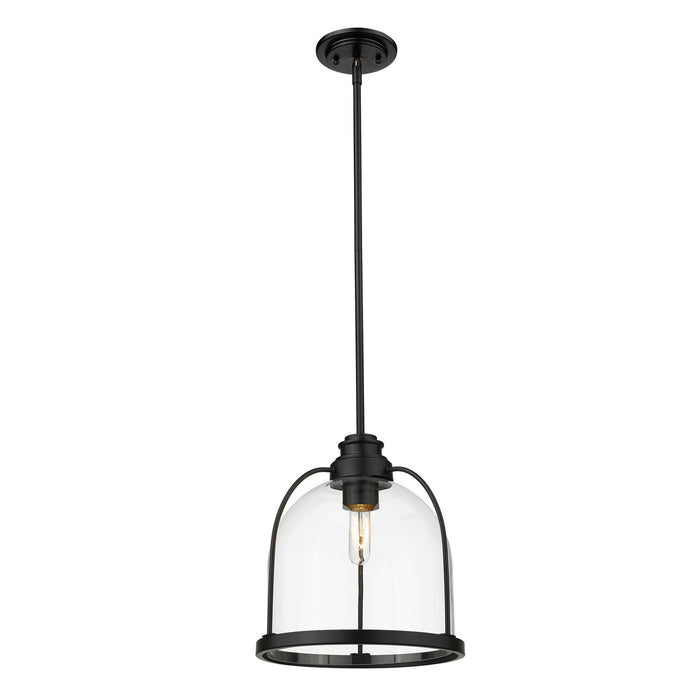 Acclaim Lighting IN21300BK One Light Pendant, Matte Black