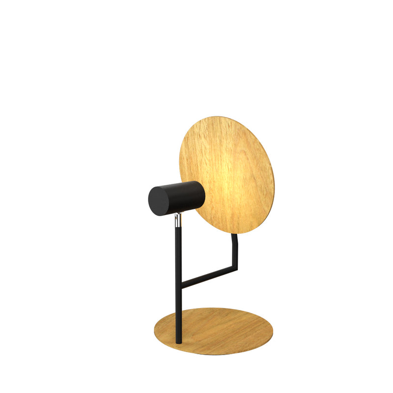 Accord Lighting 7057.09 One Light Table Lamp, Louro Freijo