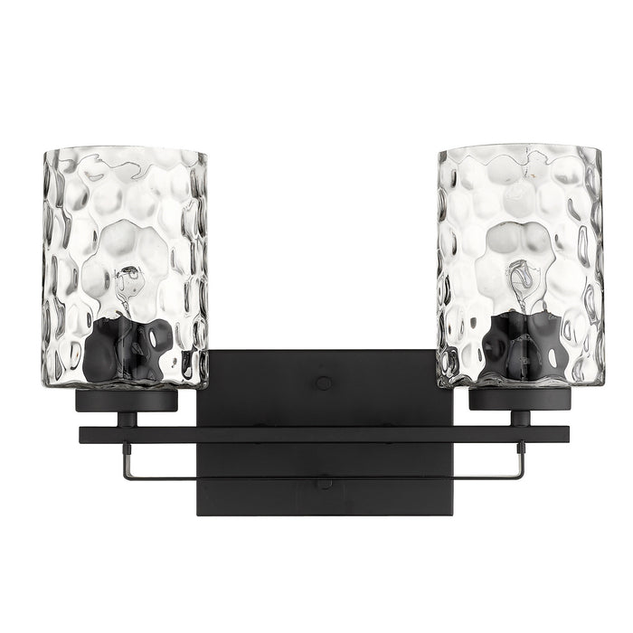 Acclaim Lighting IN40011BK Two Light Vanity, Matte Black