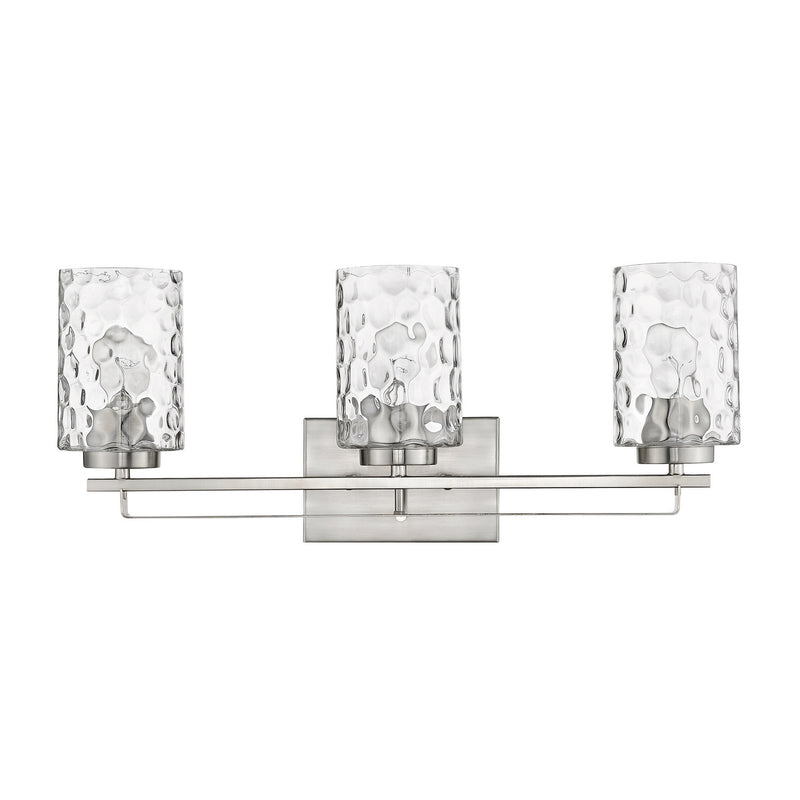 Acclaim Lighting IN40012SN Three Light Vanity, Satin Nickel