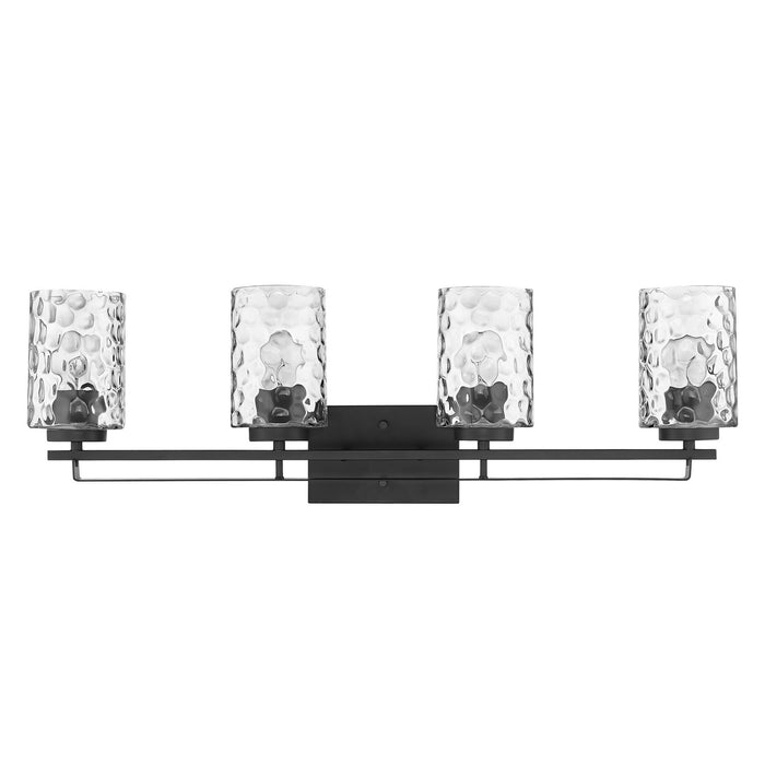 Acclaim Lighting IN40013BK Four Light Vanity, Matte Black