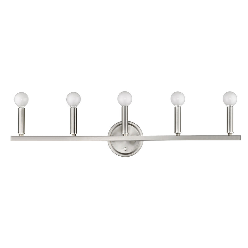 Acclaim Lighting IN41156SN Five Light Vanity, Satin Nickel