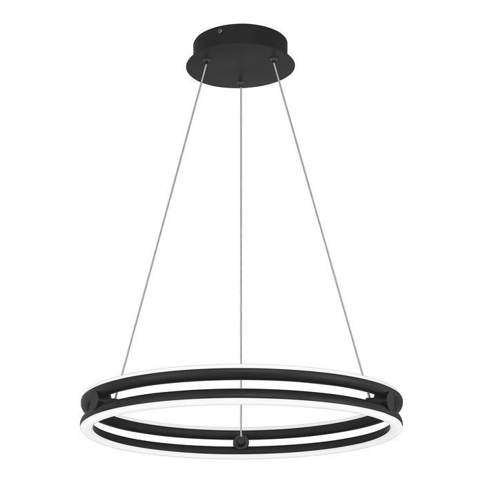 Quoizel PCGVS2820MBK LED Pendant, Matte Black