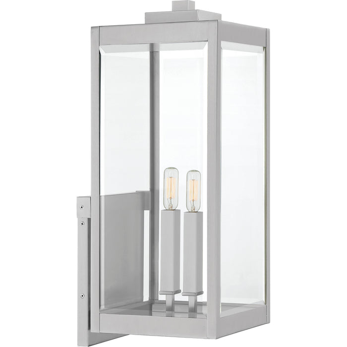 Quoizel WVR8409SS Two Light Outdoor Wall Mount, Stainless Steel