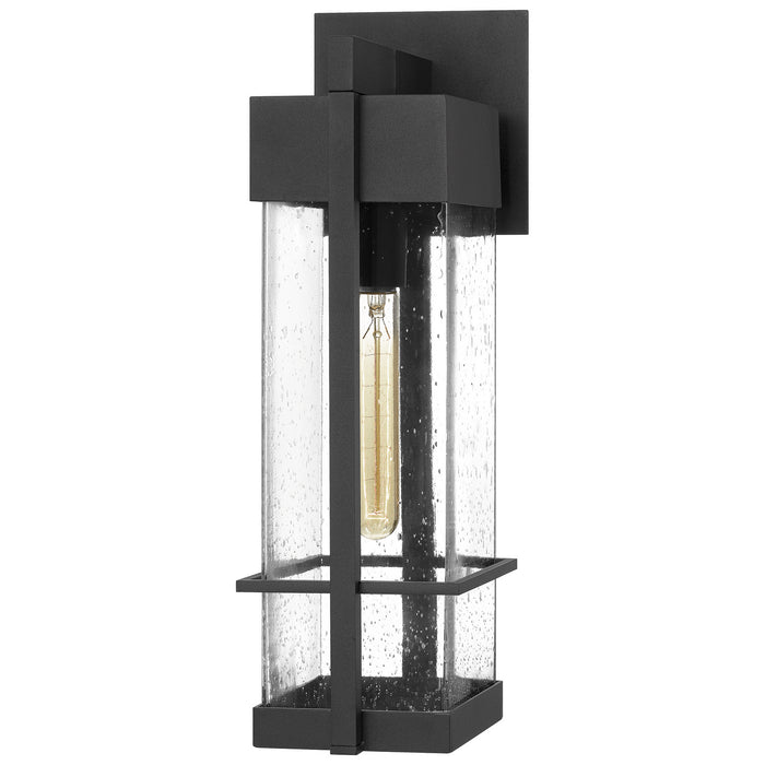 Quoizel WYN8406EK One Light Outdoor Wall Mount, Earth Black