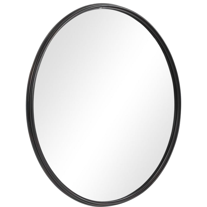 Uttermost 09692 Mirror, Aged Black