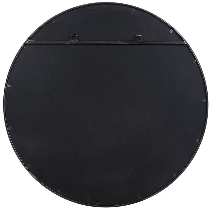 Uttermost 09692 Mirror, Aged Black