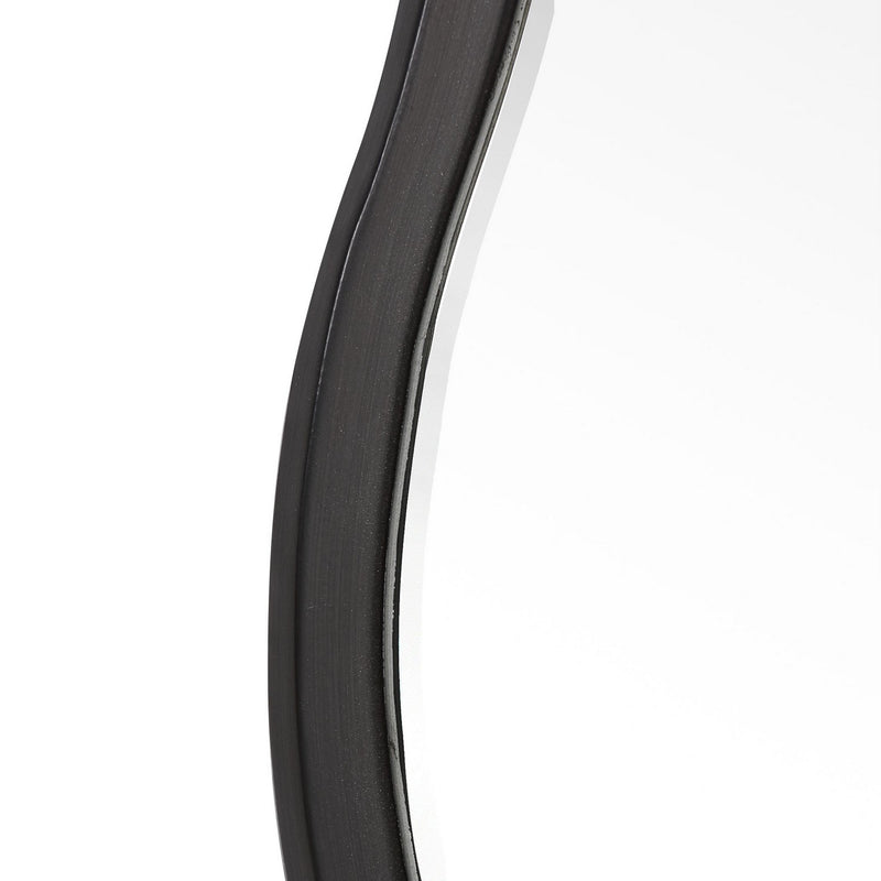 Uttermost 09693 Mirror, Satin Black