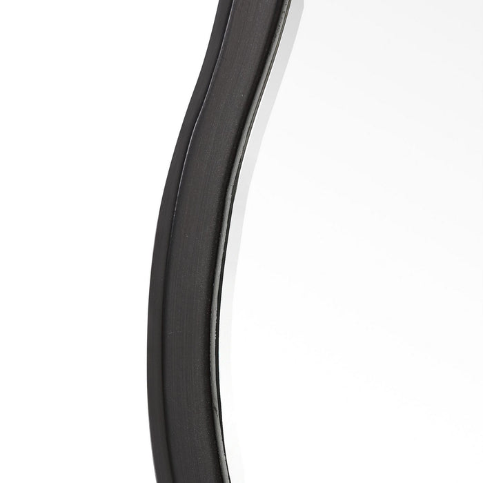 Uttermost 09693 Mirror, Satin Black