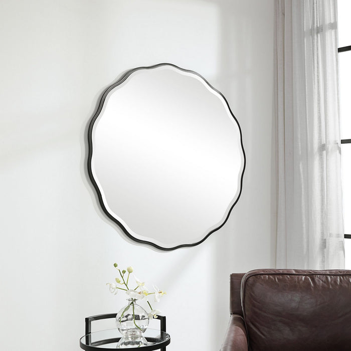 Uttermost 09693 Mirror, Satin Black
