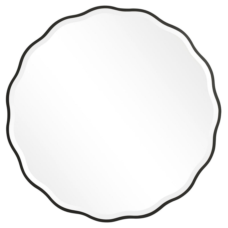 Uttermost 09693 Mirror, Satin Black