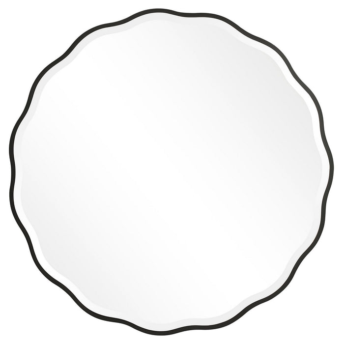 Uttermost 09693 Mirror, Satin Black