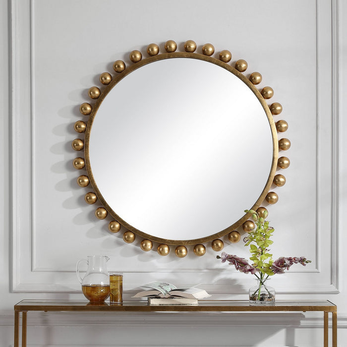 Uttermost 09695 Mirror, Gold Leaf