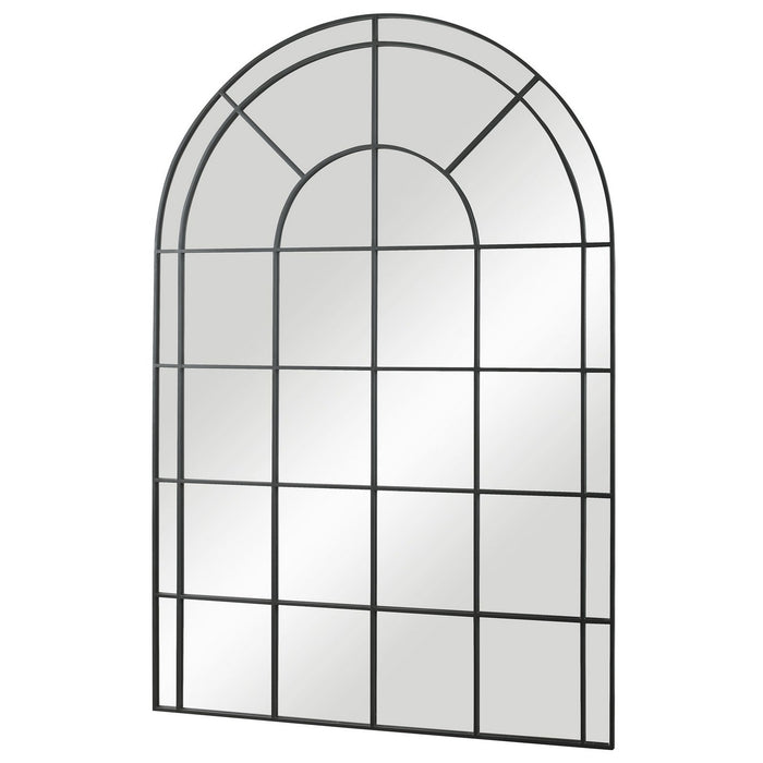 Uttermost 09698 Mirror, Satin Black