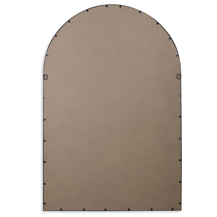 Uttermost 09698 Mirror, Satin Black