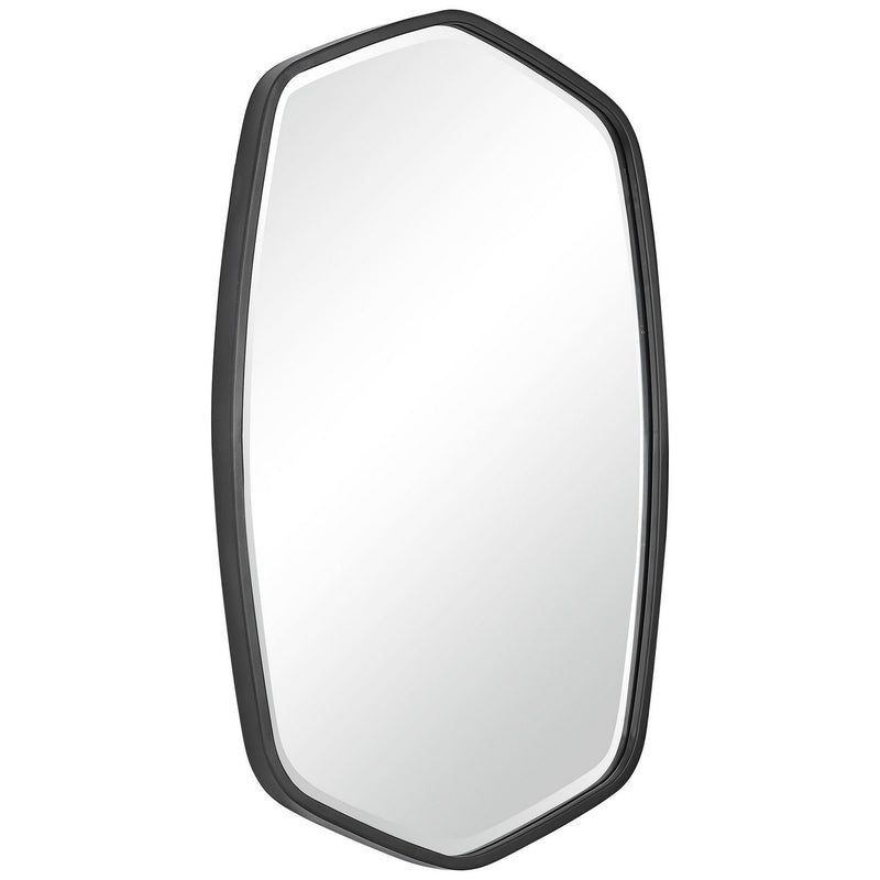 Uttermost 09699 Mirror, Satin Black