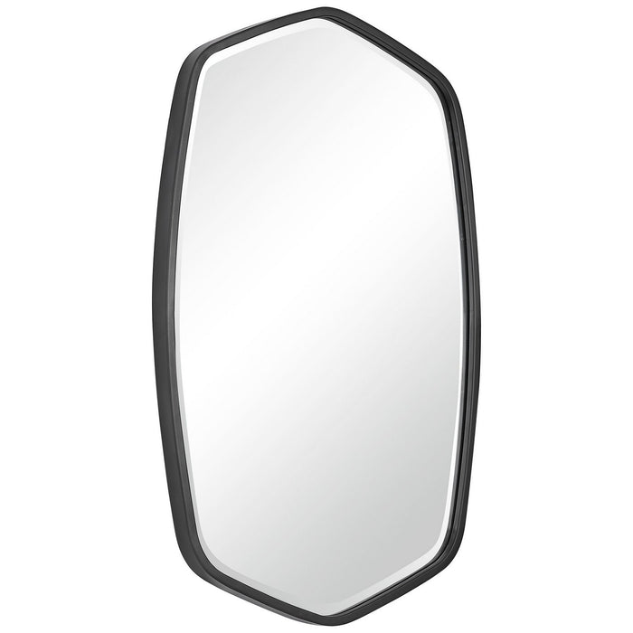 Uttermost 09699 Mirror, Satin Black