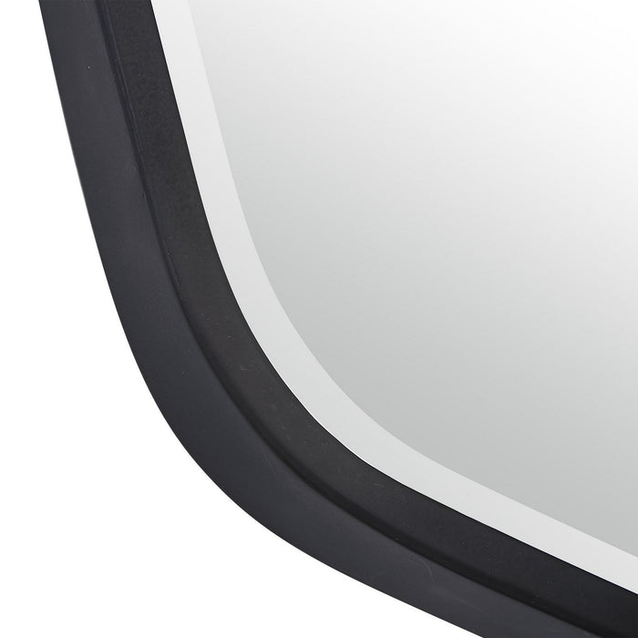 Uttermost 09699 Mirror, Satin Black