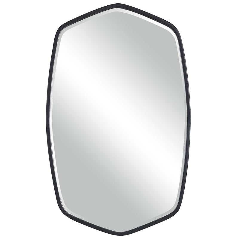 Uttermost 09699 Mirror, Satin Black